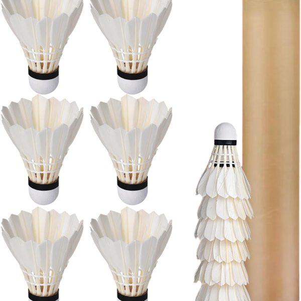 12-Pack High-Speed ​​Training Shuttlecocks