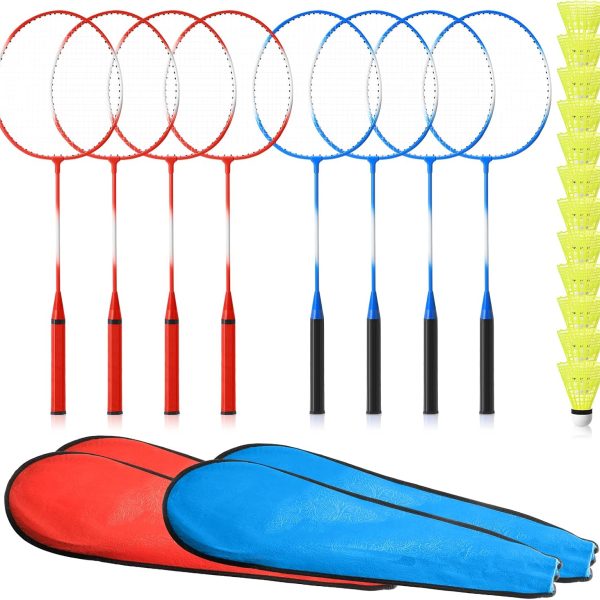 8-Racket Badminton Set