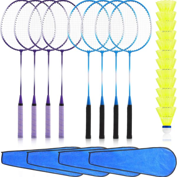 Multi-Player Badminton Racket Set