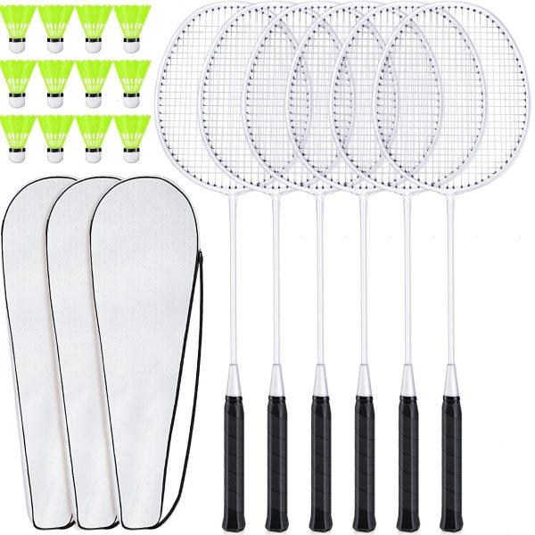 Graphite Fiber Badminton Racket for Active Play