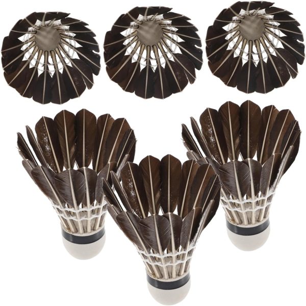 6-Pack Durable Sports Shuttlecocks